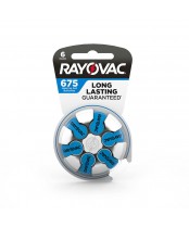 Rayovac Size 675 Hearing Aid Batteries